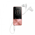Sony Walkman S serijos 4 GB MP3 Bluetooth iki 52 valandų nepertraukiamo grojimo ausinėmis 2017 m. &scaron;viesiai rožinis PI NW-S313 grotuvas, suderinamas, atkūrimas, įtraukta,