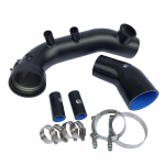 Įsiurbimo ir turbokompresoriaus žarnos au&scaron;inimo rinkinys BMW N55 N54 E82 E88 E90 E92 E93 135i 335i 335Xi 335is su BOV adapteriu K8-06-SQV BLACK
