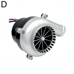 Universalus 12V automobilio netikras elektroninis turbokompresoriaus blow-off garsinis vožtuvas Analoginis garsas BOV Elektroninis i&scaron;leidimo vožtuvas Raudonas D