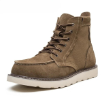 Darbiniai batai vyrams Lauko vandeniui atsparūs Taktiniai Medžioklės Odiniai Batai Dykumos Stovyklavimas Vyri&scaron;ki Žygio Laisvalaikio Ankle Boots Botas 45 ruda
