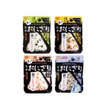 Onigiri i&scaron; Onishi 4 rū&scaron;ių mai&scaron;elis Rinkinys WakameLa&scaron;i&scaron;aMi&scaron;rainė ryžiaiKombu