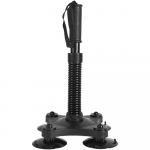 Neslystanti rankena Rankos lenkimo treniruoklis Stabilūs siurbtukai Rie&scaron;o stiprumo treniruoklis Sporto salė Black-35-40LB black