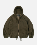 Frizmworks Vėjuota striukė su gobtuvu _ Alyvuogių Olive/M black