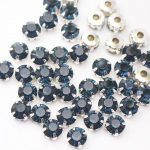 Reklama Ss12 -Ss40 Crystals Claw Cup Kalnų kri&scaron;tolas Blizgūs Strass Akmenys Metalo pagrindo Audinys Karoliukai Rankdarbiai Top Kalnų kri&scaron;tolas drabužiams 3mm 100pcs