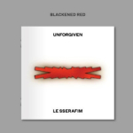 LE SSERAFIM &ndash; UNFORGIVEN / 1-asis studijos albumas (KOMPAKTINĖ ver.) BLACKENED RED