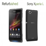 Atnaujintas Sony Originalus Sony Xperia L IC2105 3G 1GB RAM 8GB ROM mobilusis telefonas No charger juoda