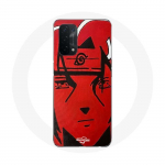 Coque pour Oppo A74 5G Itachi Uchiwa Naruto Manga Affiche Rouge