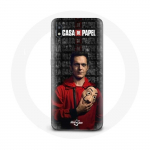Coque pour Samsung Galaxy A10 La Casa De Papel Berlin Masque