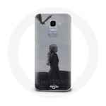 Coque pour Samsung Galaxy A8 2018 Game of Thrones Saison 8 Daenerys Targaryen feu et sang Le Tr&ocirc;ne d
