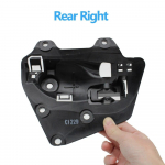 Car Front Rear Door Handle Bowl underplate Replacement For BMW 5 Series F10 F11 F18 520i 523i 525i 528i 535i 2010-2017 Front Left