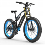 LANKELEISI RV700 1000W 48V16AH DVIGUBA PAKABA HIDRAULINIS STABDŽIS 26*4.0 FAT BIKE SNOW BIKE Elektrinis dviratis dviratis MEN 1000W48V16AH