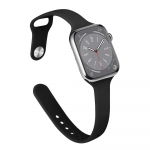 Plonas silikoninis dirželis Apple laikrodžiui ultra 44mm apyrankė 41mm 45mm correa 38mm 40mm 49mm sportinė apyrankė iWatch serija 8 7 6 5 se 4 3 42mm 44mm 45mm 49mm