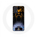 Coque Maniacase pour Samsung Galaxy A32 4G Formule 1 Sebastian Vettel Pilote automobile F1 Noir juoda