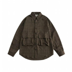 Xbro Japoni&scaron;ko stiliaus retro rauk&scaron;les mažinantys vintažiniai unisex languoti daugia ki&scaron;enių kalnų ni&scaron;iniai mar&scaron;kiniai poroms M chaki