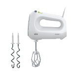 &bdquo;Braun&ldquo; rankinis mai&scaron;ytuvas &bdquo;Multimix 1 HM1010WH High 4&ldquo; Lengvas nuo lengvo iki lengvo iki lengvo iki lengvo voki&scaron;kų &scaron;viežių saldumynų gaminimui Blynas, baltas, lengvas, kompakti&scaron;kas, tylus, balta