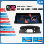 Hizpo 2din Android automobilio radijas Multimedijos vaizdo grotuvas BMW 5 serijai E60 E61 E63 E64 3 serijai E90 E91 E92 E93 Stereo GPS Carplay 4G RDS GPS Stereo DVR 6W 6G 64G AI