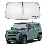 SAWAKAKI DAIHATSU TAFT LA900S/LA910S Specialaus dizaino saulės skydelis priekiniam stiklui su logotipu Apsauga nuo saulės Terminis Tuft LA900S/LA910S sidabras