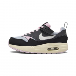 Nike Air Max 1 PS Antracito Rožinės Putos Vaikų Sportbačiai Pilki Juodi Summit-White DZ3308-004 26