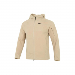 Nike Vienos Spalvos Logotipo Gobtuvėtas Laisvalaikio Striukė Vyri&scaron;ka Vir&scaron;utinė Apranga Chaki DQ6594-247 M