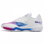 Li Ning Shadow Pro Neslystantys Atsparūs Dilimui Žemi Badmintono Batai Unisex Batai Standartinis Baltas Fluorescentinis Rožinis Violetinis AYAT013-1 36⅓