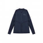 Nike Dri-FIT Logotipo Spaudinys Bėgimo Treniruočių Greitai Džiūstanti V-Kaklo Striukė Vyri&scaron;ka Vir&scaron;utinė Apranga Mėlyna DD4930-437 L