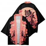 Vintažinis japoni&scaron;kas samurajų ra&scaron;to kimono gatvės apranga vyrams moterims kardiganas haori Harajuku tradicinis paplūdimio yukata plius dydis XXXXXL