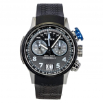 Edox Chronorally Chronograph Rubber Strap Grey Ciferblatt Quartz 38003-TINBU-GNBU 100M vyri&scaron;kas laikrodis