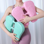 Fitneso Svorio Metimo Ma&scaron;ina Pripučiamas Steperis Pedalas Treniruoklis Platforma Treniruoklis Sporto Salės Įranga green