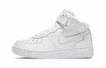 Nike Air Force 1 Mid White PS 314196-113 28