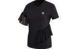 Adidas Originals Tiulio Mar&scaron;kinėliai Moteri&scaron;ki Juodi Apvalia Kaklo Vidutinio Stiliaus Kiti GK3659 36