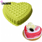 Silikono formos Didelio dydžio Love Heart DIY Mousse &Scaron;ifono pyrago formelės Kepimo Dekoravimo įrankiai Priedai random įvairiaspalvis