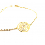 Les Tr&eacute;sors De Lily [K7358] - Bracelet Plaqu&eacute; Or 'Chor&eacute;graphie'
