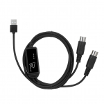 IVU CREATOR universalus MIDI kabelis 5 kontaktų MIDI į USB kabelio keitiklio adapteris, suderinamas su įvairiais MIDI to USB