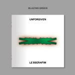 LE SSERAFIM &ndash; UNFORGIVEN / 1-asis studijos albumas (KOMPAKTINĖ ver.) BLAZING GREEN