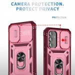 Apsaugos nuo kritimo žiedo laikiklio korpuso dėklas, skirtas Samsung Galaxy A54 5g A14 A53 A52 A52s A33 A13 neslystantys mobiliojo telefono krep&scaron;io dangteliai for Galaxy A54 5G