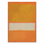Markas Rothko abstrakčios spalvos drobės meno plakatai ir spaudiniai Skandinavijos drobės tapybos sienų meno paveikslas kambario namų dekoravimui 30x40cm No Frame
