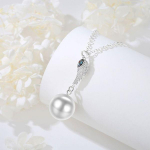 Bola de Grossesse Aile d'Ange mosa&iuml;que et strass Collier