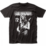 David Gilmour Gilmour '72 Rock N Roll Music Band Tee Unisex mar&scaron;kinėliai S