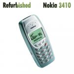 Atnaujintas Nokia atrakintas originalus Nokia 3410 GSM 900 / 1800 mobilusis telefonas No charger žalia