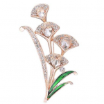 Smeigtukas Dekoratyvinis Universalus Lengvas, patvarus gėlių sagės segtukas jubiliejui mėlyna