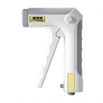 Profesionalus rankenos stiprumo treniruoklis dilbio stiprintuvas su pir&scaron;tų laikymo stiprintuvu, reguliuojamu atsparumu, neslystantis rankinis griebtuvas A balta