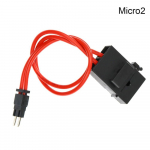 Modification 16AWG Car Fuse Holder Fuse Extension Cord ACC Fuse Box Large Size Standard Mini Micro2 2pcs Micro2