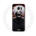 Coque pour Samsung Galaxy S6 Tokyo Ghoul Kaneki Ken Masque Japonais Anime
