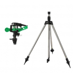 Besisukantis trikojo purk&scaron;tuvas, automatinis 360 laipsnių sukimasis, stabilios konstrukcijos auk&scaron;tis, reguliuojamas didelis dangos plotas, augalų laistymas A