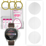 3x apgo Hydrogel ekrano apsauga, skirta Huawei Watch 3 Pro Classic, Hidrogelinė plėvelė, su pozicionavimo sluoksniu, lengvas montavimas