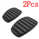 2 vnt automobilio sankabos pedalo stabdžių pedalo guminės trinkelės dangtelis, skirtas Renault Megane Laguna Clio Kangoo Scenic Espace Modus Trafic Twingo Vel Satis juoda