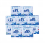 10pack Women Daily Use Panty Liners Ladies Sanitary Towel Anion Sanitary Pads 100% Cotton Anion Santitary Napkin Pads for 10packs mėlyna