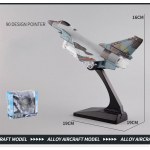 1/50 Lėktuvo modelis naikintuvas su ekspoziciniu stovu J-10 Detalės Metalinis Važiuoja į priekį Atakuojantis lėktuvas Žaidžiamas namų dekorui Size:19*19*16cm mėlyna