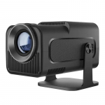 Android 11 390ANSI HY320 projektorius 4K Native 1080P Dual Wifi6 BT5.0 Cinema Outdoor ne&scaron;iojamas projektorius, atnaujintas HY300 EU juoda