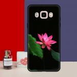 Vasarinis Lotus dėklas, skirtas Samsung Galaxy J6 J4 Plus 2018 J8 A6 A7 A8 A9 J1 J3 J5 J7 2016 A3 A5 2017 Coque A5 2017 - A520 A520F